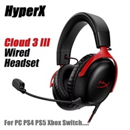 HyperX Cloud 3 III Wired Gaming Headset eSports Professional Head Mounted Headphone For PC PS4 PS5 X