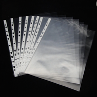 Comix | Waterproof 11-hole Transparent File Protectors for A4