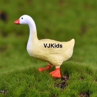 miniatur mainan karet bebek utk bermain sensory anak, topper cake, diorama, maket, pajangan, dll