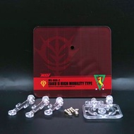 不出價不回答問題： 1/144 HGUC RG Robot 魂 Johnny Ridden Zaku2 use Acrylic printing Base stand 尊尼專用渣古 專用 印刷亞克力地