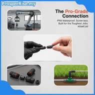 [prosperrise] Waterproof Joint Adapter with IP68 Rating for Outdoor Use 2-3 Core Cablepatibility [MY