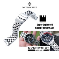 สายนาฬิกา OVERWRIST MILTAT STRAPCODE Super Engineer II for SKX007009011A65 and New SKX 2019 (SRPD515
