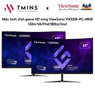 ViewSonic VX3218-PC-MHD curved HD gaming monitor (32in/VA/Fhd/180hz/1ms) - Genuine product