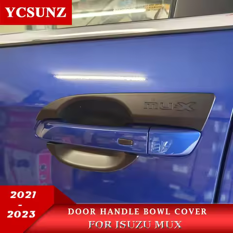 ABS Door Handle Bowl Cover For Isuzu Mux Mu-X 2021 2022 2023 2024 Car Exterior Accessories YCSUNZ