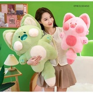 (Express) Imported dudu cat teddy bear, pink cheeked cat teddy bear, long tail dudu, - doodle cat