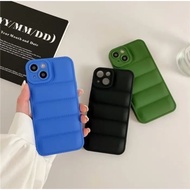 M05 Case Puffy Pillow 3D Jacket Down Oppo A15/A16/A54/A16E/A16K/A3s/A5s/A12/A7/A55 4G/A1k/A17/A17K/A