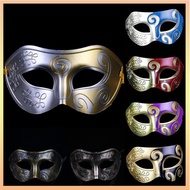 2024 Retro Men Male Roman Gladiator Masquerade Mask Costume Party Fancy Banquet New