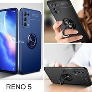 Casing Softcase Iring Oppo Reno5 Reno5 Soft Back Case - Blue