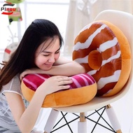PINOU Pillow Doughnut Nap Pillow Sofa Christmas Stuffed Toy Birthday Gift Pillow Cover Seat Cushion