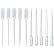 4pcs 3ML Transparent Pipet
