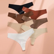 内裤女  性感内裤 sexy underwear  运动瑜伽女士感透气内裤女贴胶无痕内裤大码丁字T裤 女士内裤  women's panties