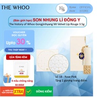 The history of Whoo Gongjinhyang Mi Velvet Lip Rouge Oriental Medicine Matte Lipstick 3.5g 18 Rose P