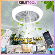 Ceiling Fan with Lamp 72W fan light ceiling fan light invisible fan light AC Motor 5 Blades kipas si