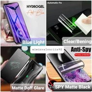 Hydrogel Anti SPY Matte/Blue Light Samsung A6/A6+/A8/A8+/A8 Star/A9 PRO/C9 PRO/Mega 2/Mega 5.8/6.3