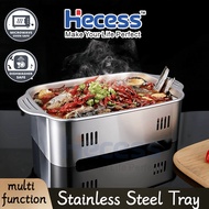 Hecess Stainless Steel Tray - Dulang Keluli Tahan Karat Hecess KD229