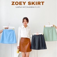 [MAFIA] ZOEY SKIRT/ROK MINI LEATHER Wanita