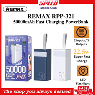 Remax RPP-321 Portable 50000 Battery Mah Four Port Output Digital Car Led Power Bank 50000Mah Charge
