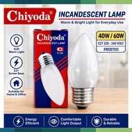 Chiyoda Incandescent Light Bulb E27 C35 40W/60W | Warm Light | Fluorescent light bulb