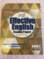 Effective English Reading Papers 功課簿 (Book 2)