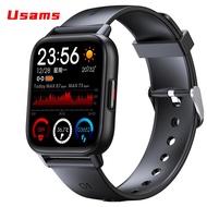 【READY STOCK】Usams 2022 new big screen smart watch bluetooth heart rate women men smart watch blood 