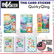 QuirkyQing - Touch n Go Card Sticker Cover / TNG CARD Sticker / Bank Card Sticker / Access Card / AT