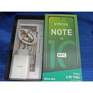 [✅New] Infinix Note 10 Pro Nfc 8/128 Fullset Second