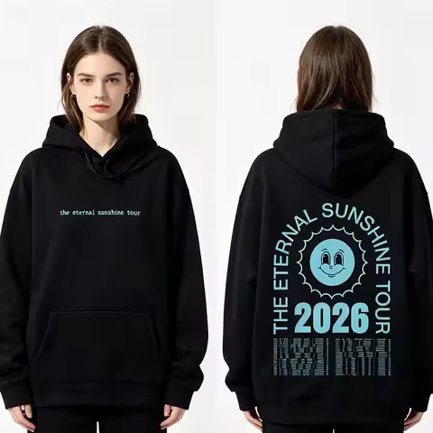 The Eternal Sunshine Tour Hoodie Ariana Grande Tour 2026 Sweatshirt Women Men High Street Fahsion St