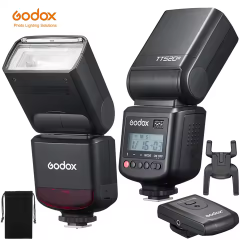 Godox TT520III THINKLITE Universal Camera Flash Speedlite Wireless for Canon Nikon Pentax Olympus DS