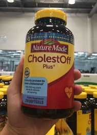 VIÊN UỐNG HỖ TRỢ SỨC KHOẺ TIM MẠCH CHỐNG ĐỘT QUỴ - GIẢM LƯỢNG CHOLESTEROL NATURE MADE CHOLEST OFF CỦ