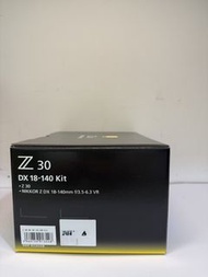 全新 Nikon Z30 + DX 18-140 套裝 （水貨）