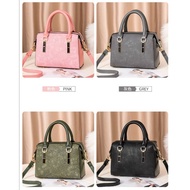 Floral Boston Sling Shoulder Handbag