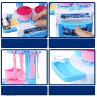 Mini kitchen play set tableware frozen Hello Kitty My Little Pony pretend Toys Toys cooking ice cream 9RMY