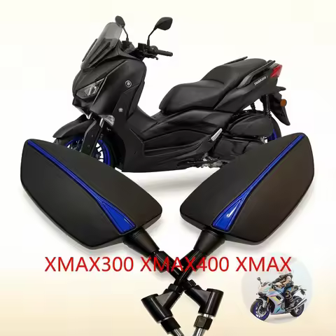 For XMAX300 XMAX400 XMAX X-MAX XMAX 125 XMAX250 XMAX 300 400 Motorcycle Rearview Side Mirrors Univer