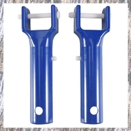 [Z F L U] Swimming Pool Vacuum Head Handles Pool Cleaning Tool Replacement Accessories with V-Shaped