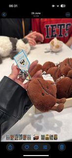 Jellycat英國代購直送香港🧸 熱賣款色咖啡豆 沙甸魚 開心果 牛角包🐟