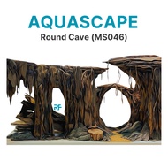 Round Cave Layout ver.2 suitable size to decorate mini fish tank 30x20x20cm (Ms046)