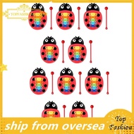 [TopFashion] Puzzle Insect Ladybug Hand Percussion Instrument Early Education Music Music Instrument