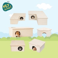 Niteangel Hamster House | Hamster Cage Toy Accessories House Tunnel/