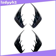 [Lzdyyh2] 2x Vehicle Rear Bumper Lip Spoiler Rear Bumper Protector Guard Professional Side Diffuser 