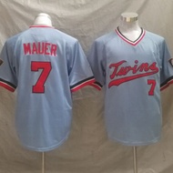 Baseball Uniform Jersey Twins Minnesota Twins Embroidered Fan Edition Elite Edition Baseball Uniform