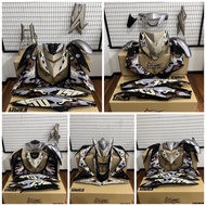 Coverset MagicBoy Camo Exciter Vietnam RS150 Y15 LC135 V1 V4 V5 V6 V7 V8 LC135 FI Camo Brown y16 y16