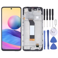 Spareparts LCD Screen and Digitizer Full Assembly With Frame for Xiaomi Redmi Note 10 5G / Redmi Note 10T 5G M2103K19I