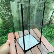 🐠🎉โหลปลากัด 4x4x8 นิ้ว กระจกหนา 3 มิลลิเมตร เหลี่ยมปลากัด โหลปลา ตุ้ปลากัด ตู้ปลา