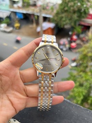 Đồng Hồ Thời Trang Namorien06 OR 096 Dây Thép Kính Sapphire Hai Lịch Size 40mm Mặt Mỏng