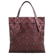 ISSEY MIYAKE BAOBAO 幾何方格6x6手提包/嫣紫色(霧面)