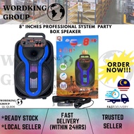 8" INCHES PROFESSIONAL SYSTEM  PARTY BOX SPEAKER (QL806)
