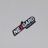 Stiket NEXGARD PREMIUM kaca film sticker eblem emboss nexgard premium window film