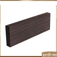 [PerfkMY] Ebony Lumber Ebony Blank Knobs Bridges Instruments 4.7x1.6x0.4inch Block Crafts