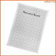 WIT Braiding Board Grids Macrames Board Macrames Project Board for Craft Enthusiasts