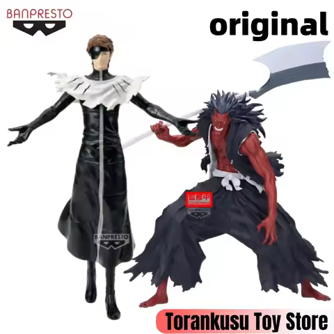Banpresto BLEACH Anime Aizen Sousuke & Zaraki Kenpachi Grandista Maximatic Action Figures Model Figu